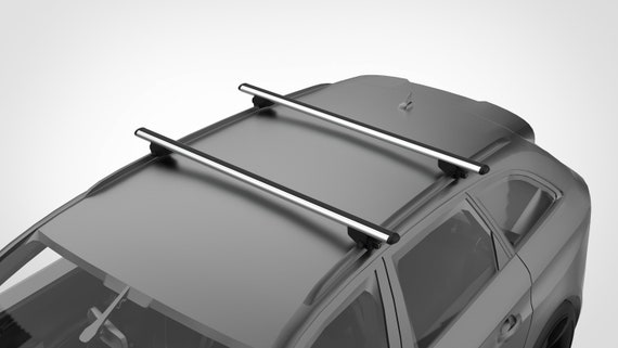 Fits VW TAIGO 2020 ON Lockable Aluminum Roof Rack Cross Bars