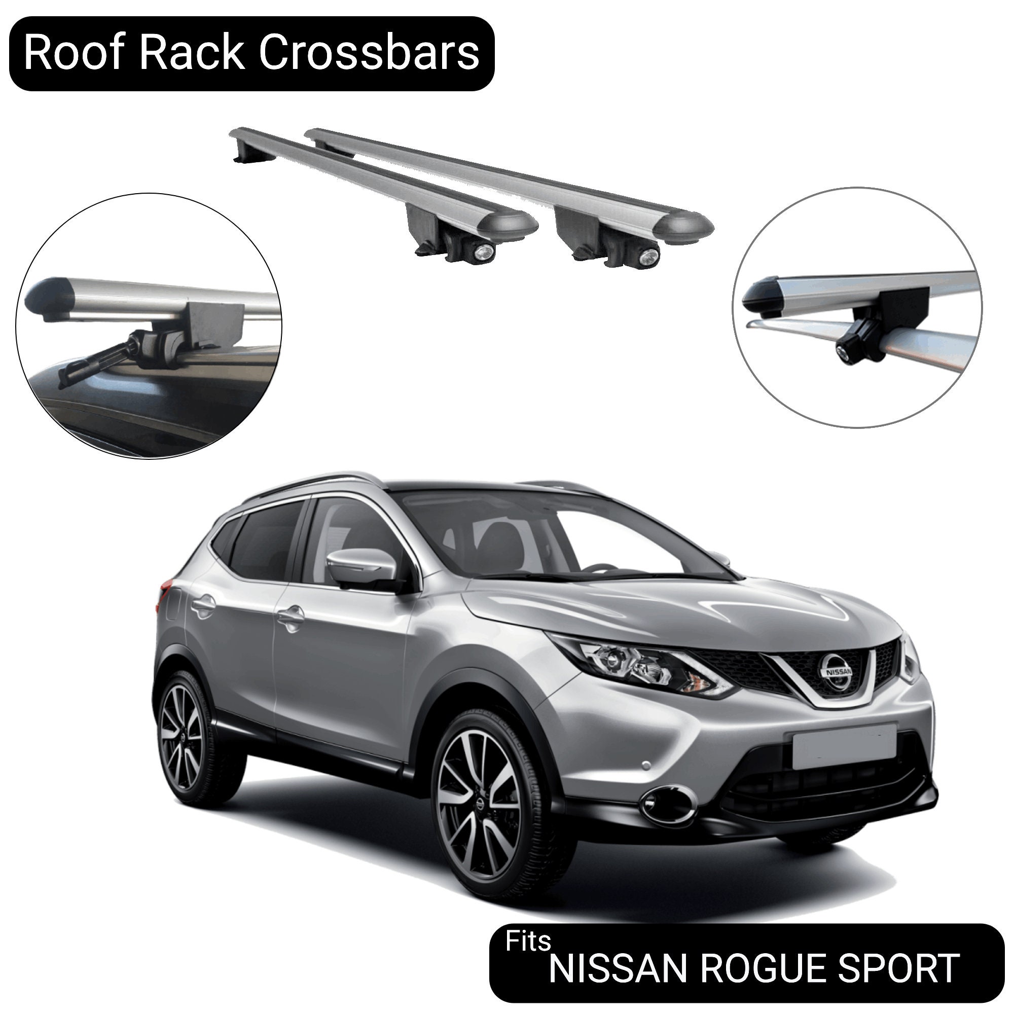 Fits Nissan Rogue Sport 2017-2020 Led Chrome Door Sill Guard S.Steel 2