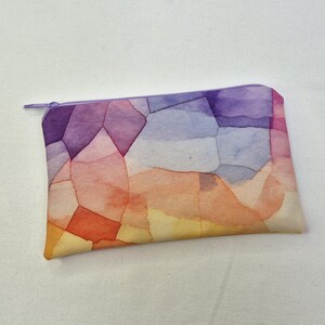 Minitasche "Mosaik bunt", Pouch, kleines Täschchen, Schminktäschchen, Portemonnaie, MT000005