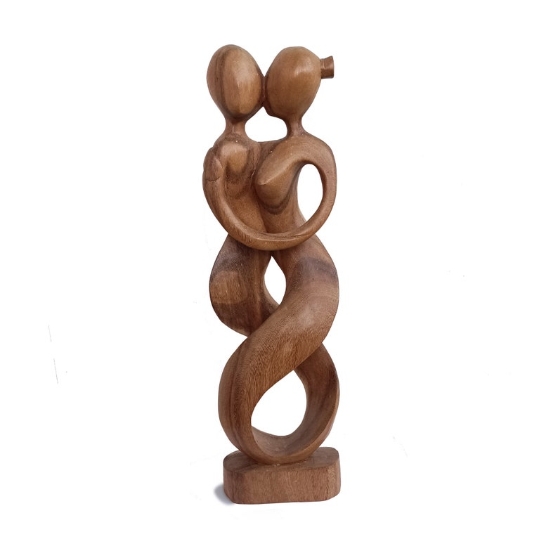 Wooden statuette Dancing Couple 50 cm image 1