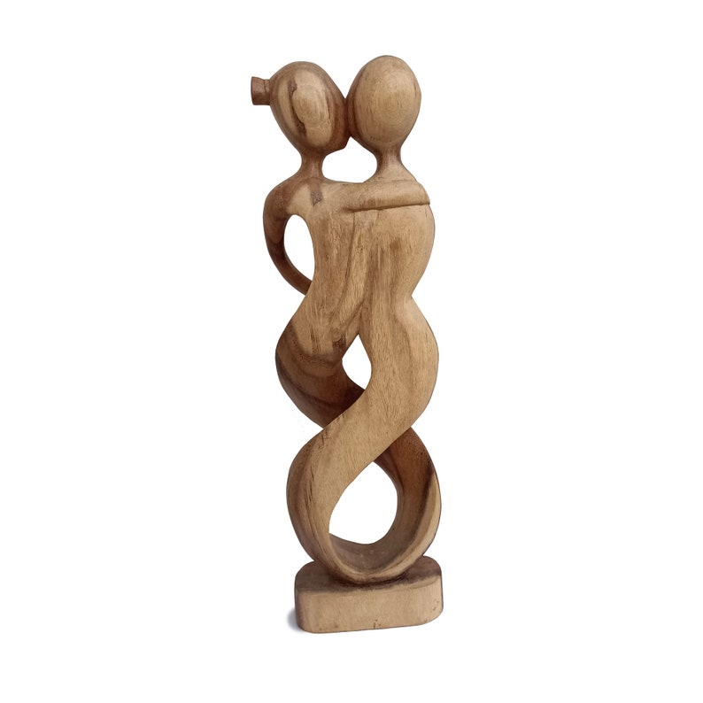 Wooden statuette Dancing Couple 50 cm image 2