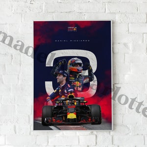 Daniel Ricciardo DR3 Redbull Poster