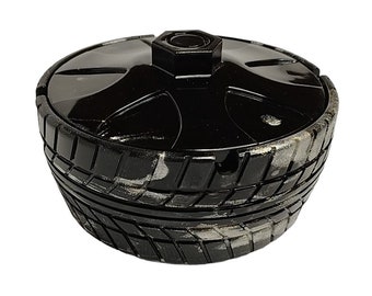 LUXURY BLACK SILVER Ashtray