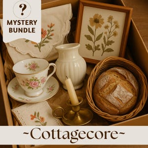 Cottagecore MYSTERY THRIFT BUNDLE – Vintage Home Curated Decor Homeware
