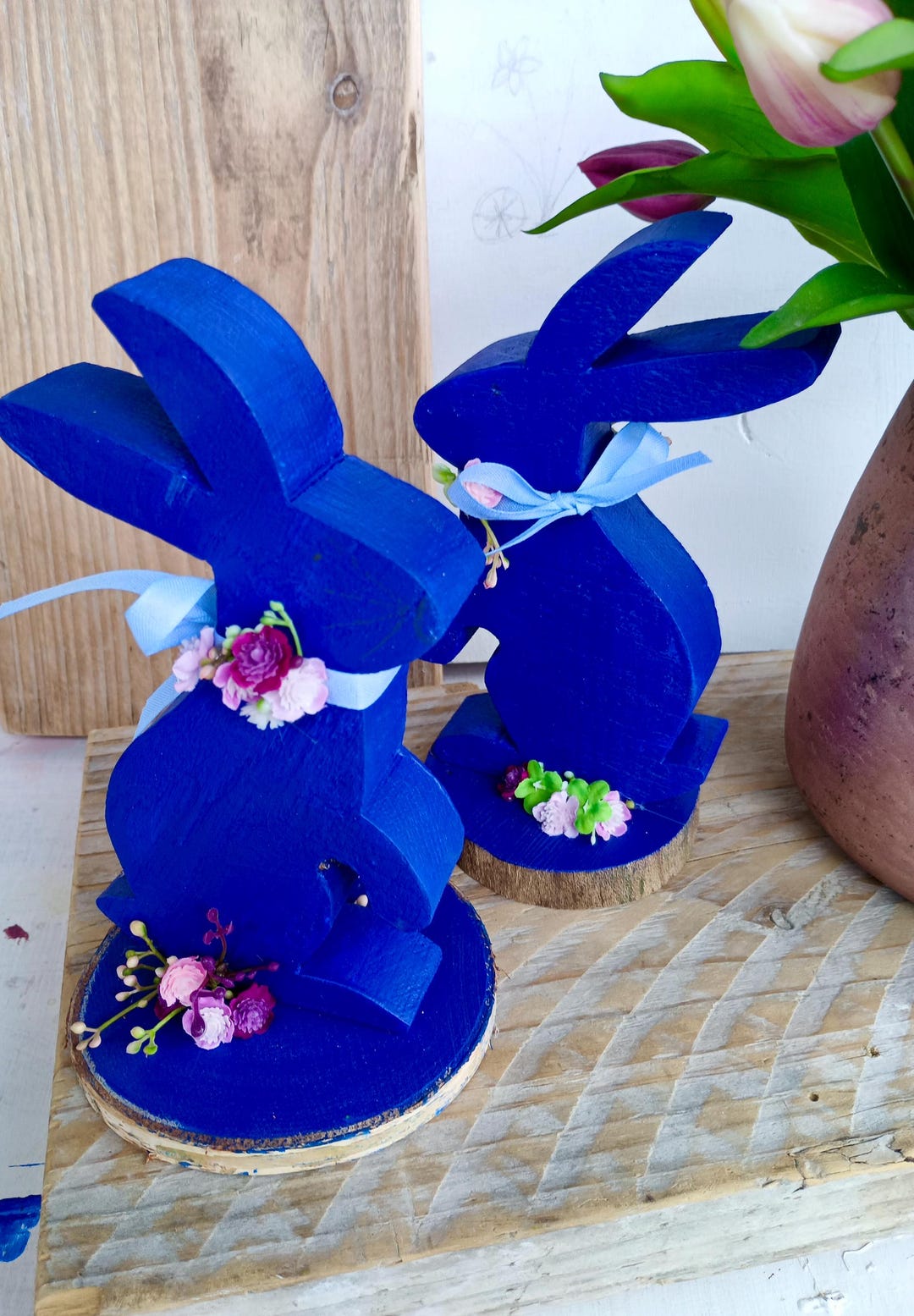 Wooden Rabbits! Brown Rabbits! - Etsy