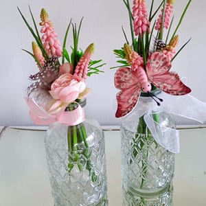 Knstlichen blumen mit vase - Etsy.de