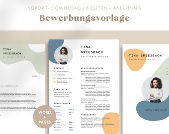 Bewerbungsvorlage Word Lebenslauf Vorlage Deutsch Bewerbungsvorlage modern Bewerbungsmappe Vorlage Bewerbung kreativ Bewerbungsvorlage Pages