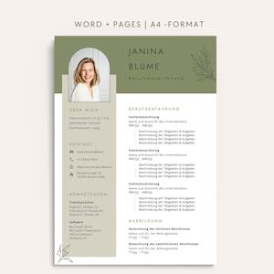 Bewerbungsvorlage Word Lebenslauf Vorlage Deutsch Bewerbungsvorlage modern Bewerbungsmappe Vorlage Bewerbung kreativ Bewerbungsvorlage Pages