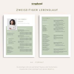 Bewerbungsvorlage Word Lebenslauf Vorlage Deutsch Bewerbungsvorlage Grün Vorlage Lebenslauf modern Bewerbungsvorlage Pages Lebenslauf Design image 6