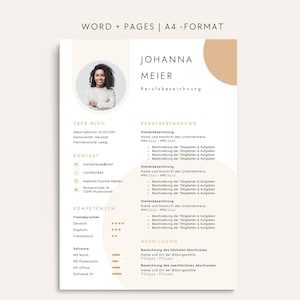 Bewerbungsvorlage Word Lebenslauf Vorlage Deutsch Bewerbungsvorlage modern Bewerbungsmappe Vorlage Bewerbung kreativ Bewerbungsvorlage Pages