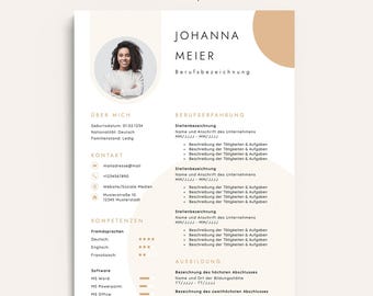 Bewerbungsvorlage Word Lebenslauf Vorlage Deutsch Bewerbungsvorlage modern Bewerbungsmappe Vorlage Bewerbung kreativ Bewerbungsvorlage Pages