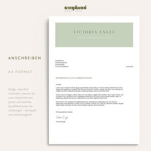 Bewerbungsvorlage Word Lebenslauf Vorlage Deutsch Bewerbungsvorlage Grün Vorlage Lebenslauf modern Bewerbungsvorlage Pages Lebenslauf Design image 4