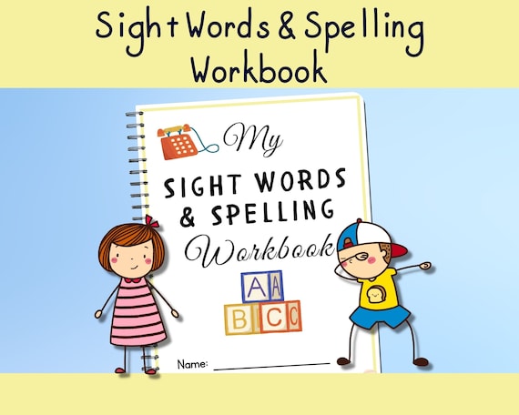 Spelling and Reading Worksheets for 1st Grade Dolch Sight Words Reading Comprehensions Printables Puncutation & Grammar Digital Download