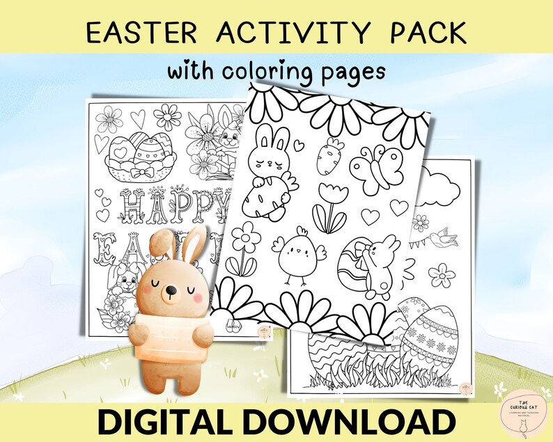Easter Activity Printables for Kids Classroom Printable Activities ...