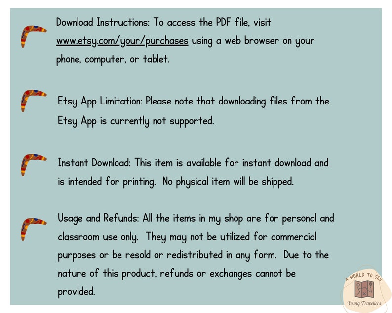 Country Study Printable, Travel Activity, Australia Learning &amp; Travel ...