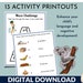 Country Study Printable, Travel Activity, Australia Learning &amp; Travel ...