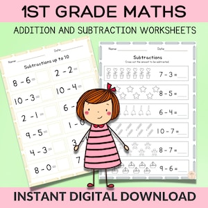 Adventskalender 2020 Mathe 1.Klasse; Homeschool, Revision und Nachhilfe;  Sofort Download Mathe Bundle