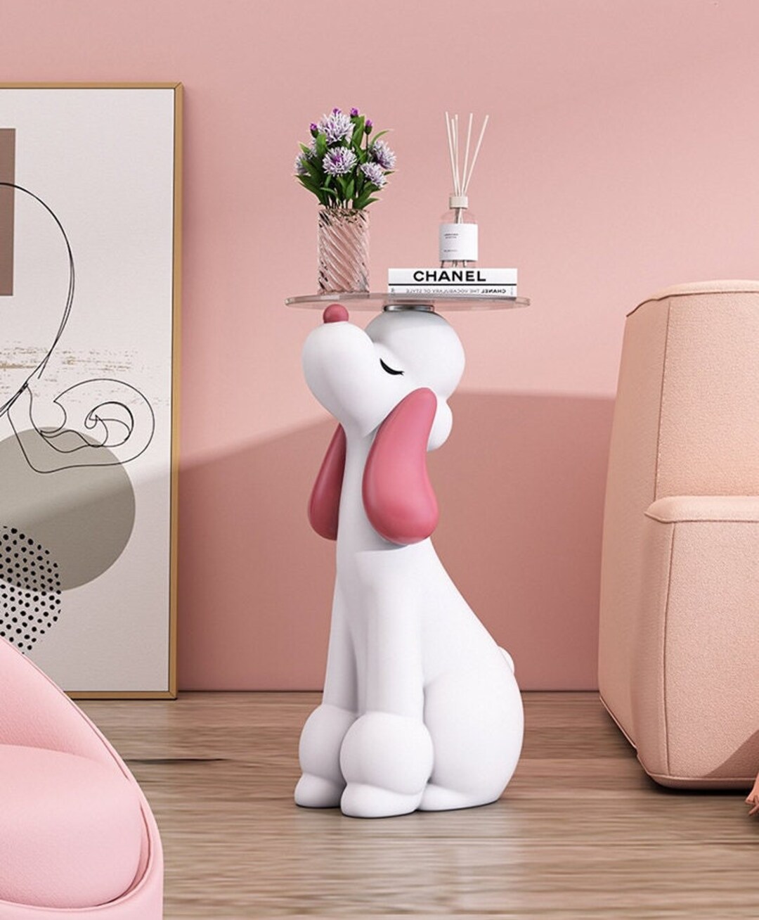 Poodle Sculpture Side Table Animal Table Dog Bedside Table Etsy poodle-sculpture-side-table-animal-table-dog-bedside-table-etsy