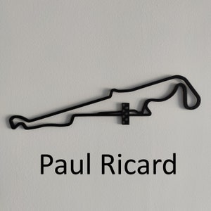 F1 and Moto GP circuits wall decoration