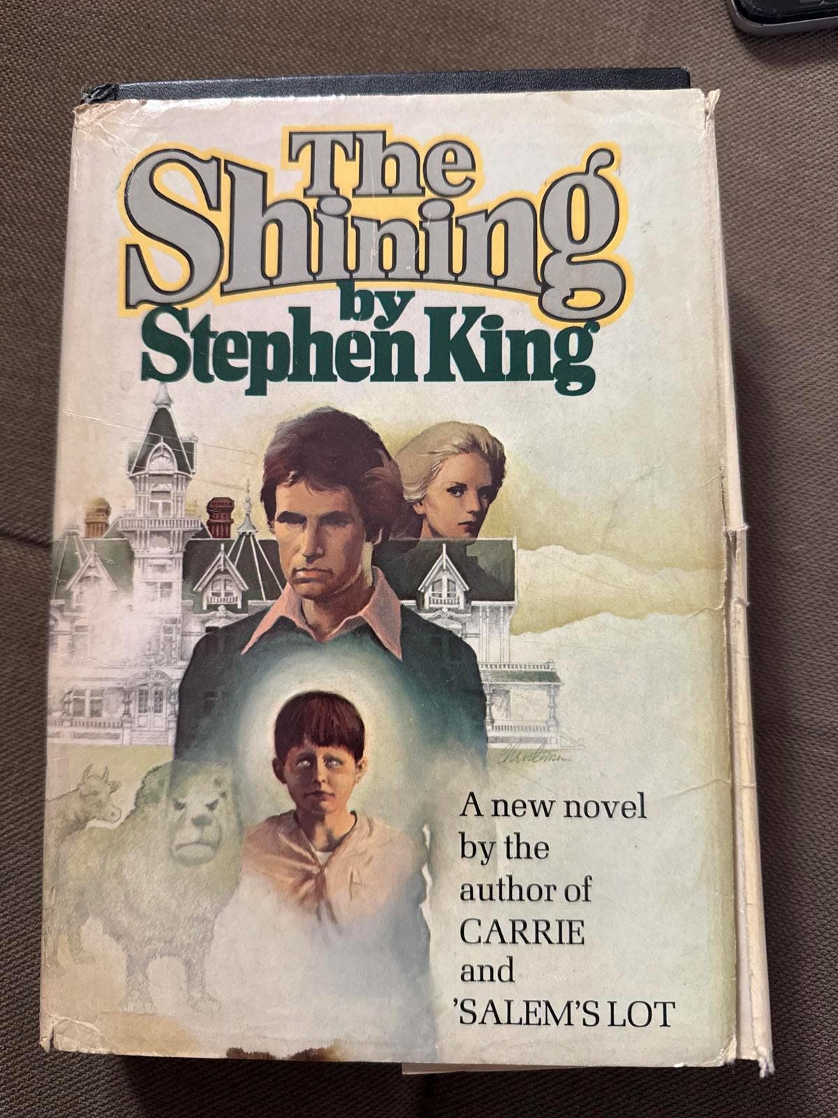Stephen King The Shining 1977 Doubleday Hardcover w/ Dust Jacket – Early Edition
