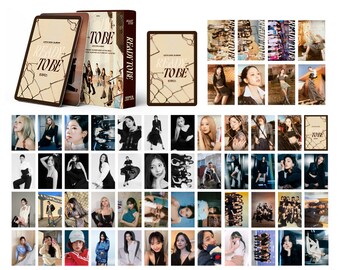 55 Pieces TWICE  LOMO cards, Momo, Sana, Mina, Jeongyeon, Dahyun, Nayeon, Tzuyu, Chaeyoung, Jihyo,Ready To Be
