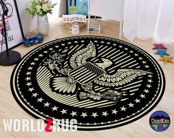 Eagle Floor Area Rug - Etsy