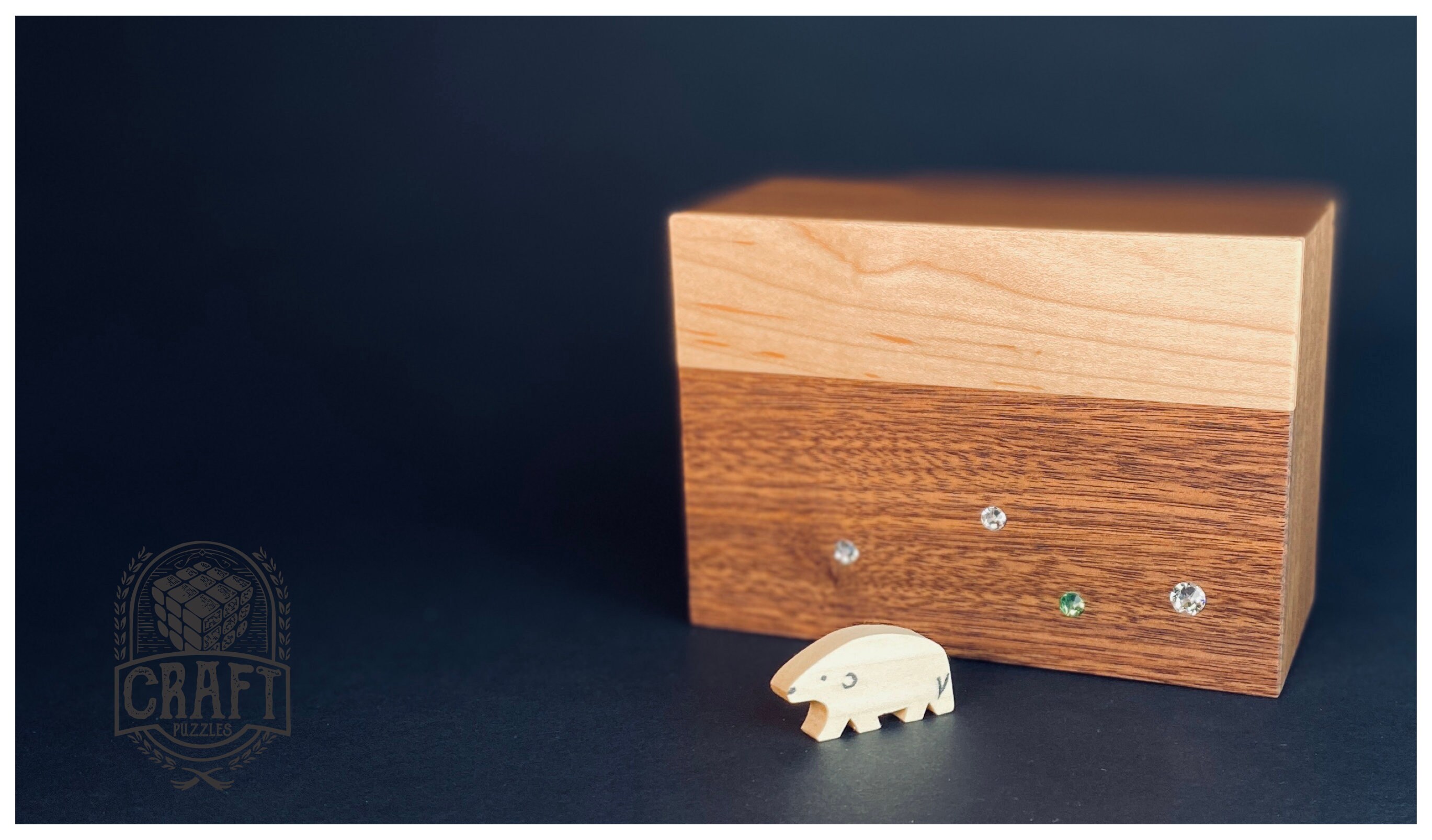 Secret Puzzle Box. Japanese Puzzle Box. Karakuri Star Night Etsy Sweden