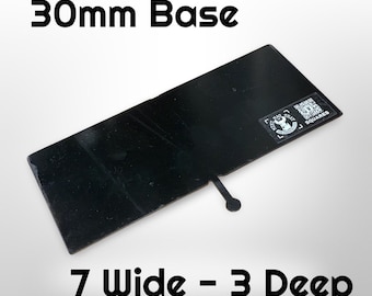 30mm – 3×7 MiniMagTRAY SQUARE (90mm x 210mm) Movement tray. magnetic ToW movement tray