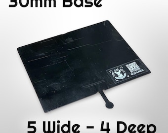 30mm – 4×5 MiniMagTRAY SQUARE (120mm x 150mm) Movement tray. magnetic ToW movement tray