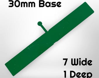 30mm – 1×7 MiniMagTRAY SQUARE (30mm x 210mm) Movement tray. magnetic ToW movement tray