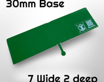 30mm – 2×7 MiniMagTRAY SQUARE (60mm x 210mm) Movement tray. magnetic ToW movement tray
