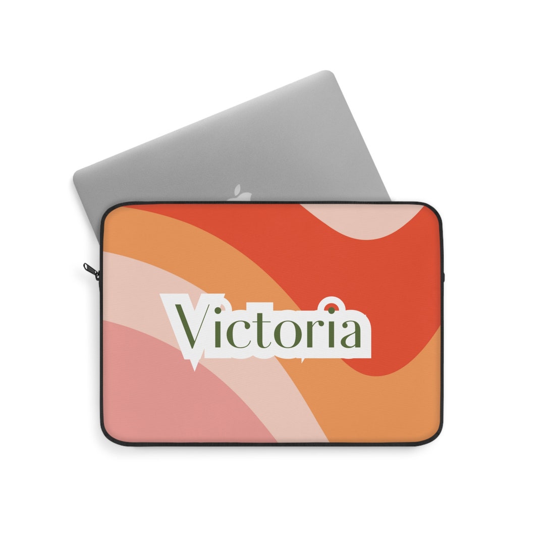 Custom Laptop Sleeve With Name Custom Name for Laptop Sleeve Etsy