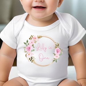First birthday vest girl online