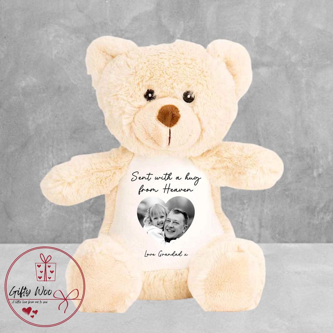 Memory Teddy Bear - Hug From Heaven Teddy Bear - Memory Gift