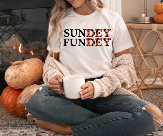 Cincinnati Football Crewneck Sweatshirt Bengal Sweatshirt | Cincinnati Ohio Football | Sundey Football | Football Sunday | Bengal Stripes