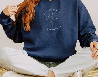 You're on Your Own Kid || Minimalist Crewneck Sweatshirt || Trendy Sweatshirt || Comfort Colors || Gift for Her || Unisex Crewneck | Popular