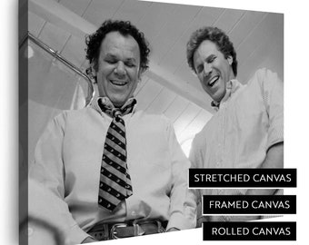Step Brothers Canvas Print | Sword fight toilet Movie Scene - 2008 | Stretched Canvas | Framed Canvas | Rolled Canvas