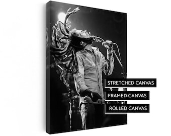 Bob Marley Canvas Print |  Performing at The Roxy Theatre 1979 | Stretched Canvas | Framed Canvas | Rolled Canvas