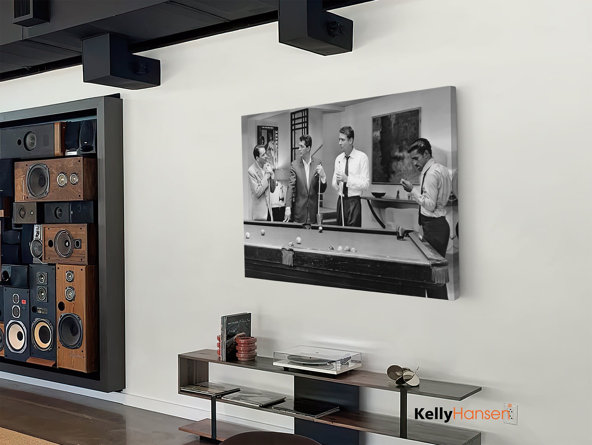 The Rat Pack Canvas Print Ocean 11 1960 Vintage Canvas Etsy UK