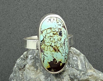Blackjack Turquoise Sterling Silver Ring
