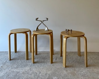 IKEA フロスタ アアルト スツール60風 （公式】Artek