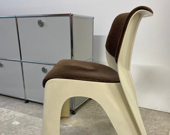 Rare mid-century plastic chairs -1974