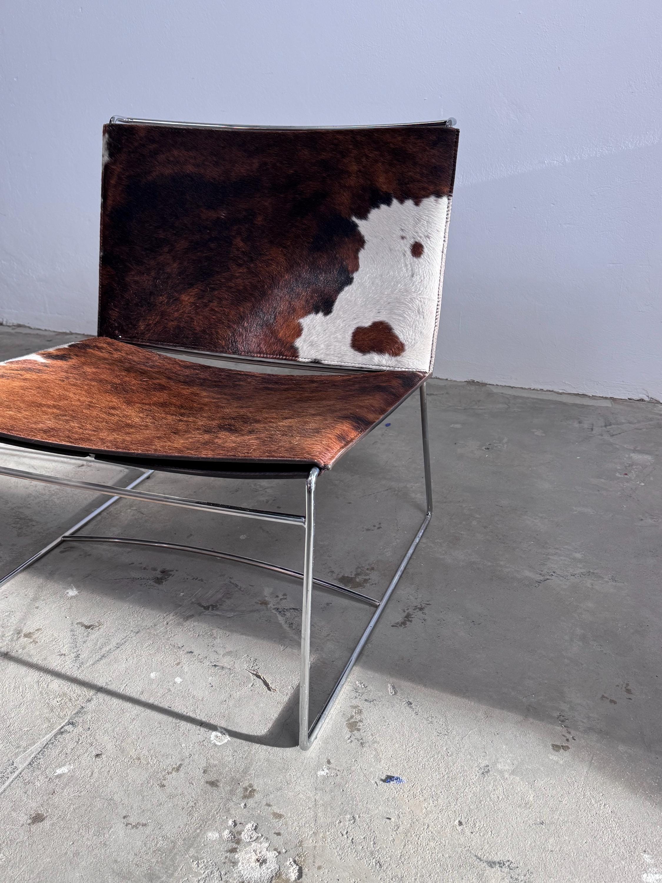 FIL Armchair by Pascal Mourgue for Ligne Roset, Cowhide Finish