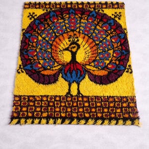 Vintage tapestry "Peacock" by Ege Tæpper, Denmark, 1970s