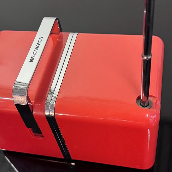 Brionvega Radio Cube TS502, Richard Sapper & Marco Zanuso, Italy 1960s, Space Age design