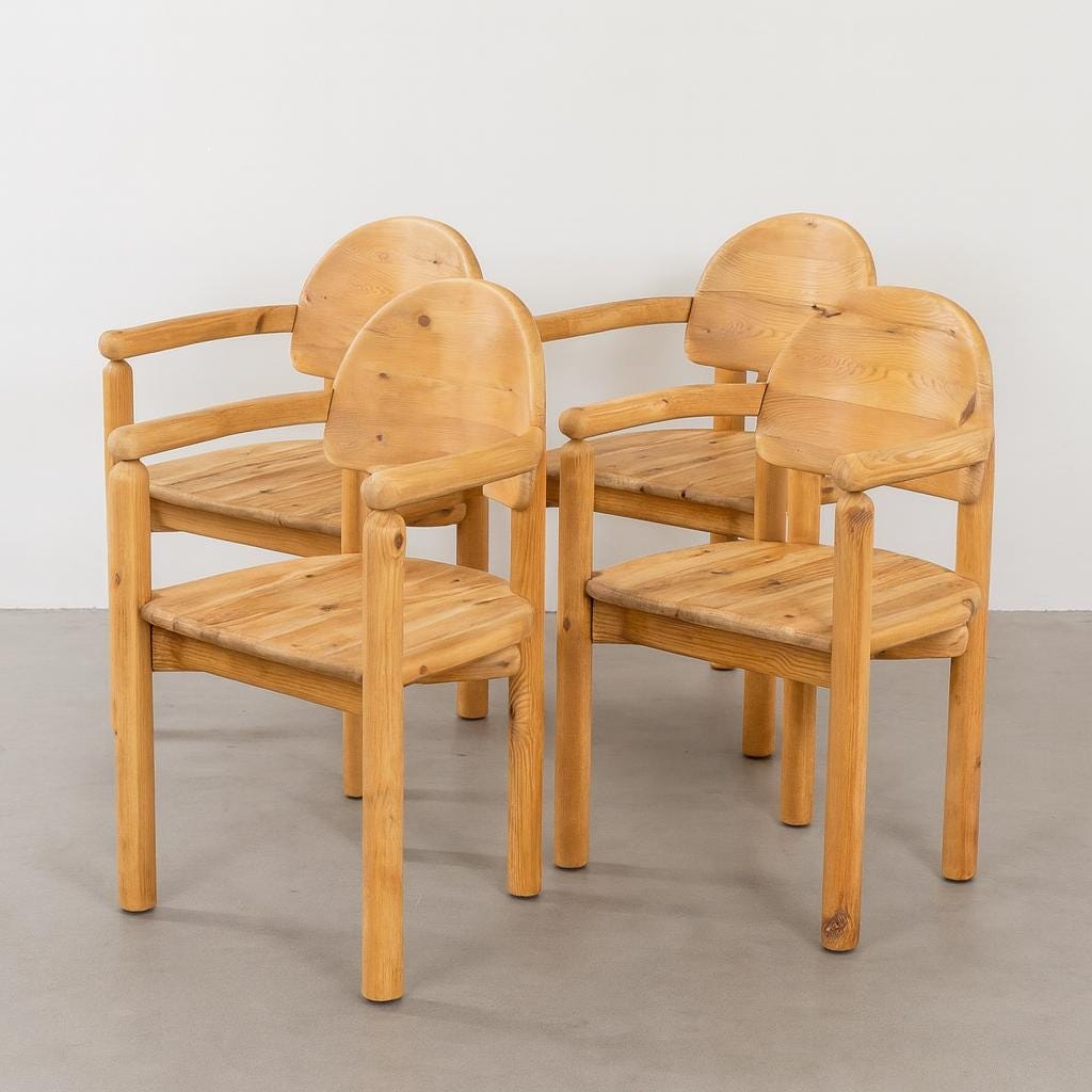 デンマーク ビンテージ Rainer Daumiller チェア 北欧 テーブル Dining Set Rainer Daumiller - HIKE