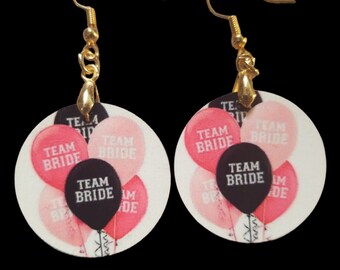 BACHELORETTE PARTY EARRINGS! - bridal shower, bachelorette, fun night out fun earrings