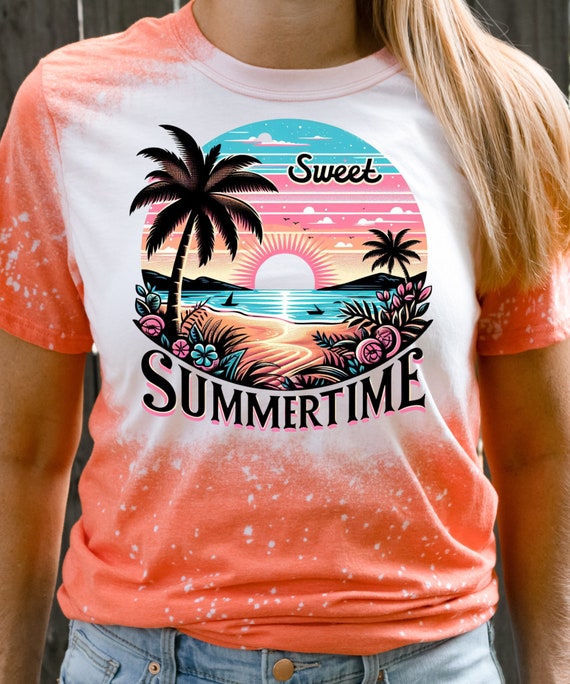 Sunset Sweet Summertime Tee Sunset Sweet Summertime Tee
