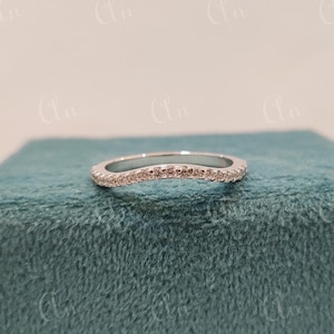 White Round Cut Diamond Engagement wedding Ring Band in 935 Argentium Silver,gift for her,Antique engagement ring,gifts,rings for women,gift