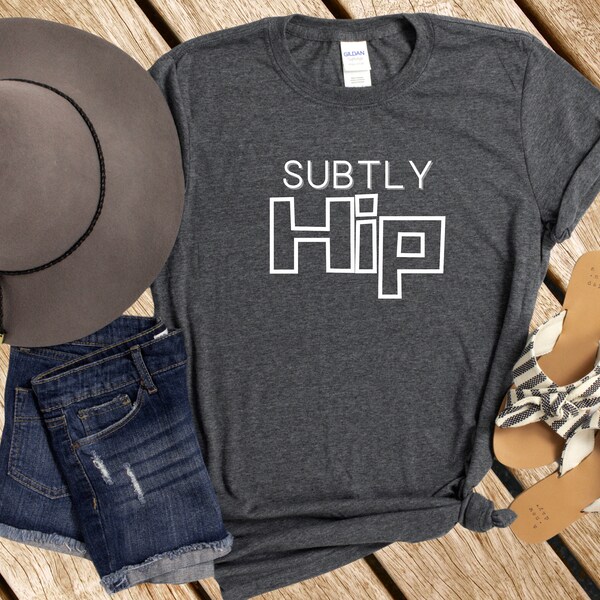 Subtly Hip Casual Shirt for Summer Outfit Streetwear Funny Shirt for Her Him Summer Music Festival Outfit Comfy Crew Unisex T-Shirt